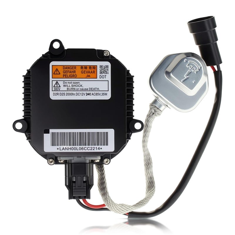 MOTOALL HID Xenon Ballast Control Unit Module with Igniter for D2R D2S Nissan Infiniti Mazda Saab 28474-89904 28474-89907 28474-8991A 28474-89915 Matsushita NZMNS111LANA NZMNS111LBNA - Image 1